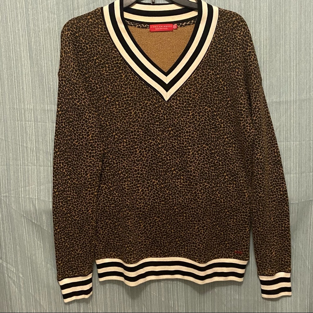 XS Philanthropy Animal Print Top